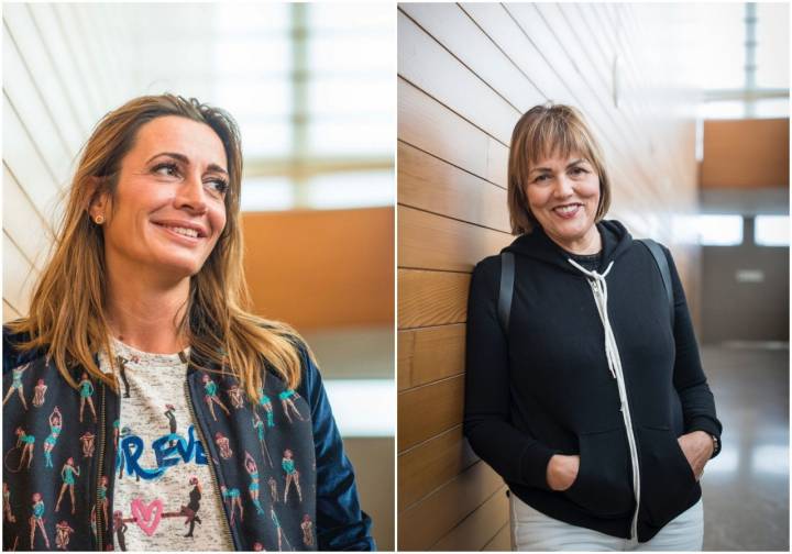 Begoña Rodrigo y María José San Román, dos chefs de altura en el Levante. Foto: Alfredo Cáliz y Sofía Moro.