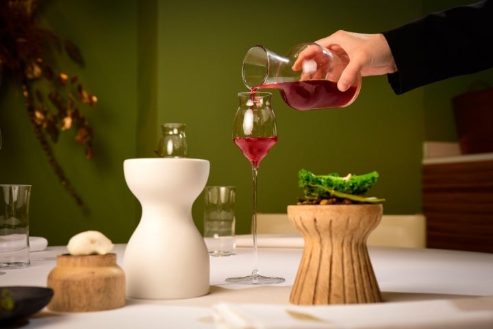 Kombucha preparada en el 'laboratorio' de Gunnen