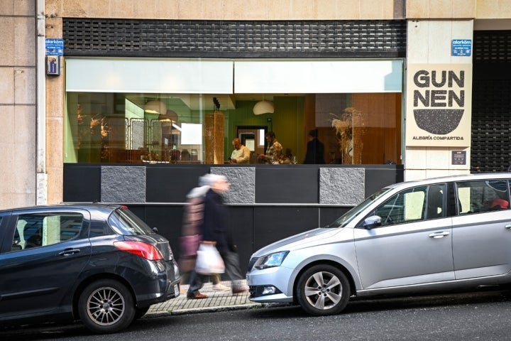 Exterior del restaurante Gunnen, en el barrio de Matogrande