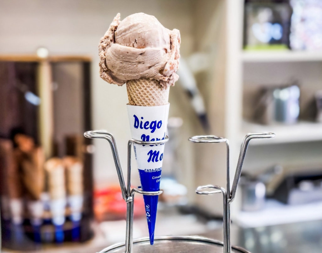 Diego Verdú, en Oviedo: de aquellos turrones, estos helados