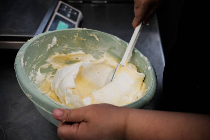 Los helados se elaboran con fruta fresca.