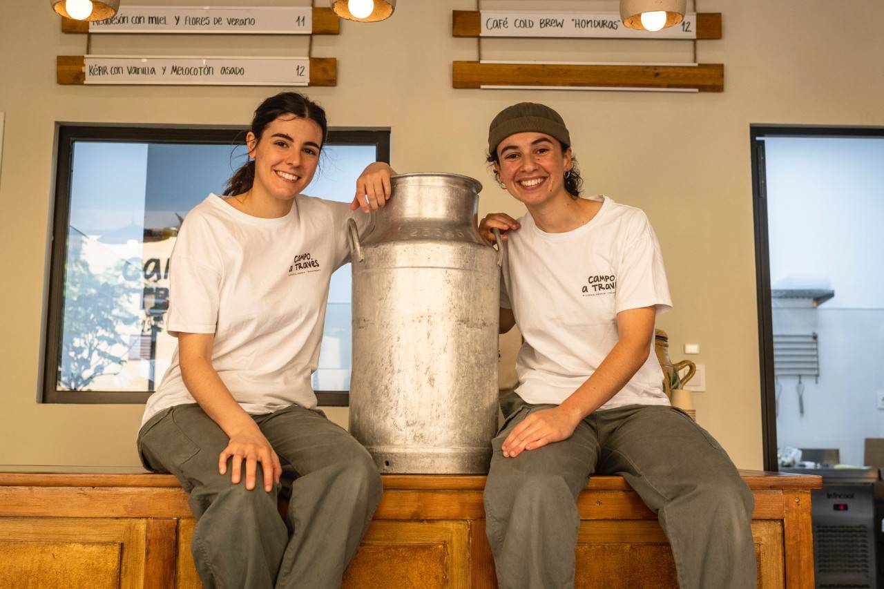 Los helados de leche de cabra que saben a flores y a ilusión