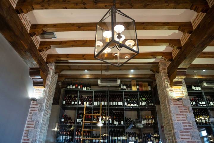 Bodega del Hotel-Restaurante.