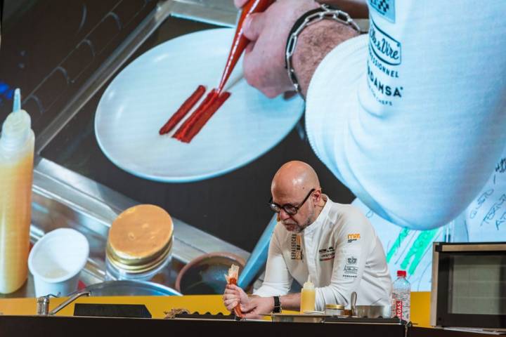 Jordi Butrón (Espai Sucre) en el Foro del queso, Canarias, las palmas de gran canaria