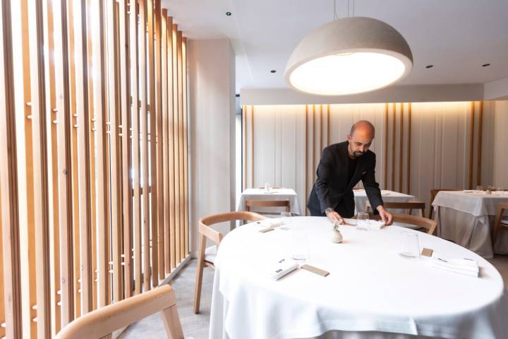 Sala del restaurante Palodú.