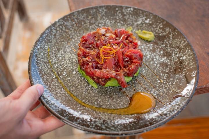 Tartar de atún rojo.