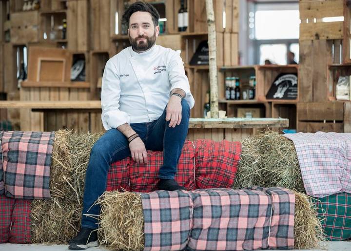 Daniel Lopez en el Fórum Gastronómico de A Coruña 2017. Foto: Roberto Berdini.