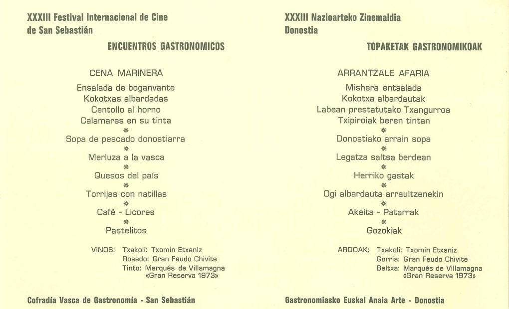 Los Beatles polacos y la orgiástica cena del Festival de San Sebastián