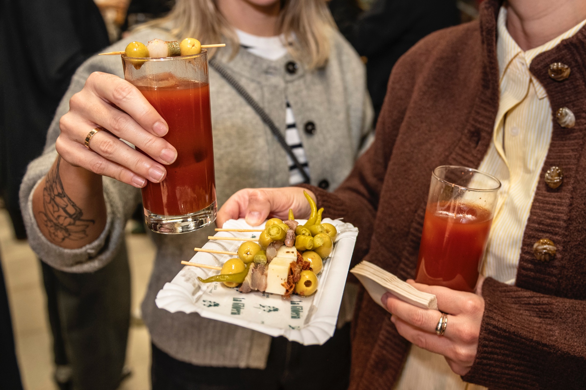 Gildas, vermut y Bloody Mary para celebrar el jueves.