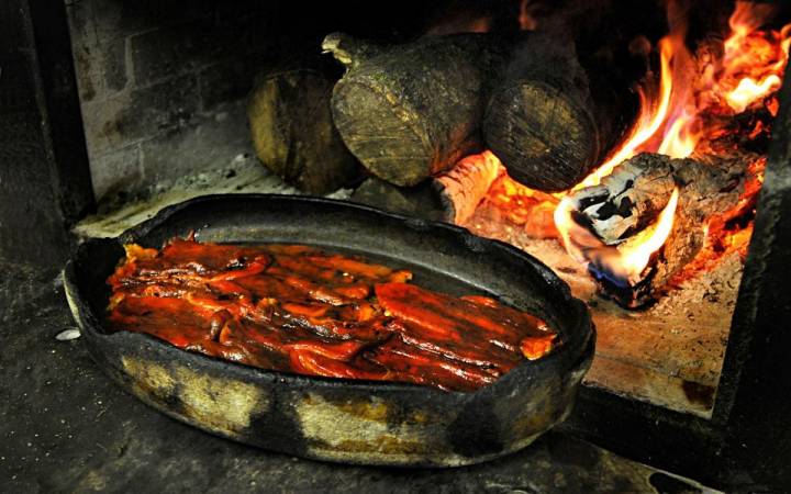 El sabor de la leña se impregna en cada plato. Foto: Etxebarri.