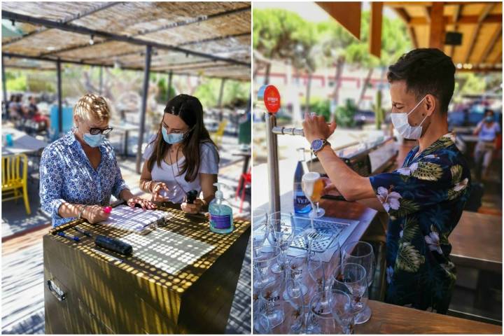 'Kauai' es uno de los chiringuitos más concurridos de la costa catalana. Fotos: Ferrán Lozano.