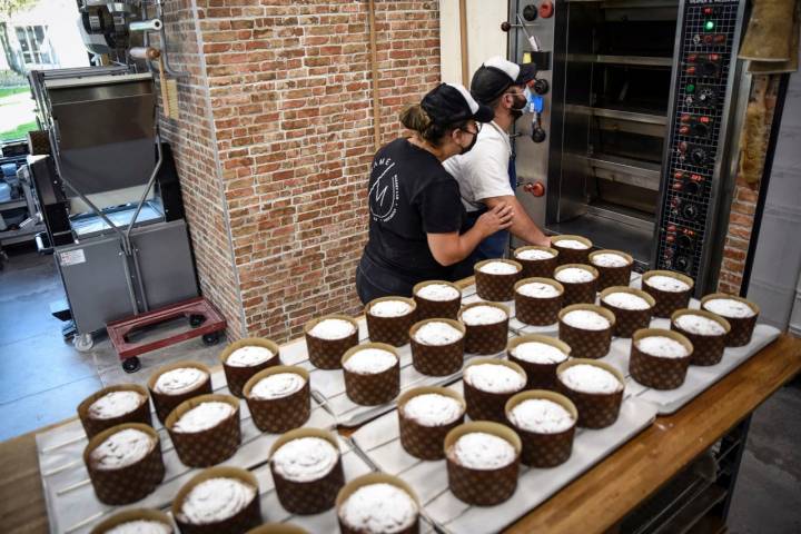 Horno panettone