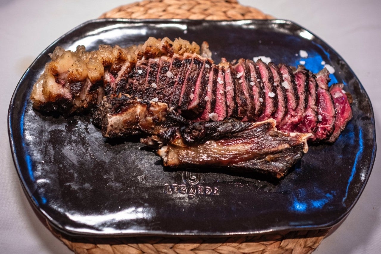 Chuletón de vaca añeja en 'El Gran Asador Lecanda'