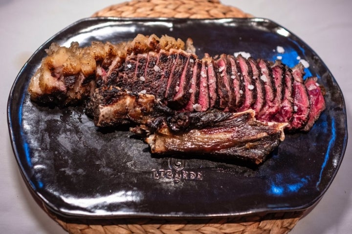 Chuletón de vaca añeja en 'El Gran Asador Lecanda'