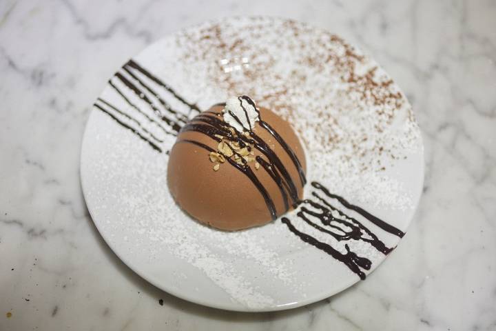 Tarta Ferrero Rocher.