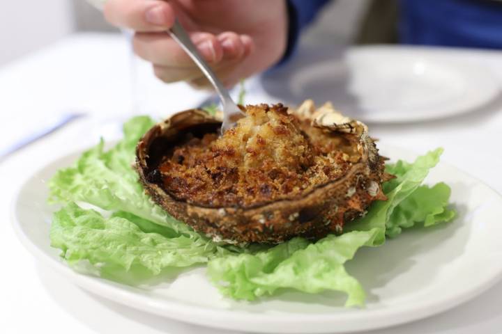 Restaurante 'Hermandad de Pescadores' (Hondarribia): txangurro