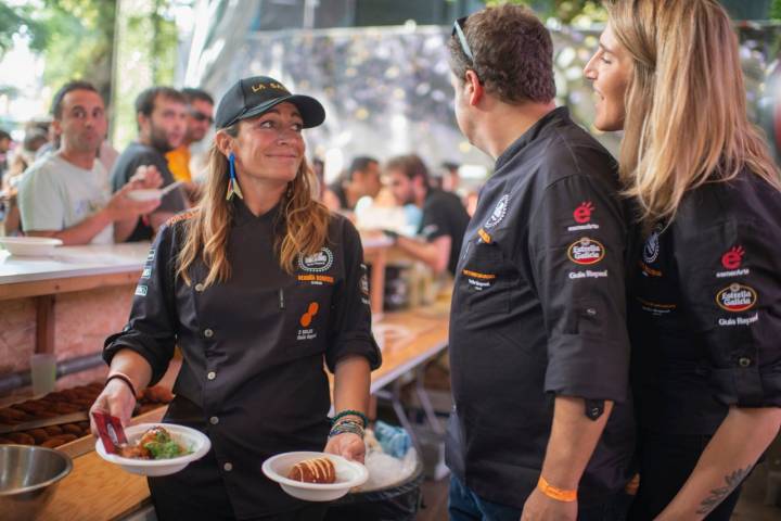 Las tapas de Begoña Rodrigo eran para comer con la mano "en plan gorrino", como ella misma confesaba.