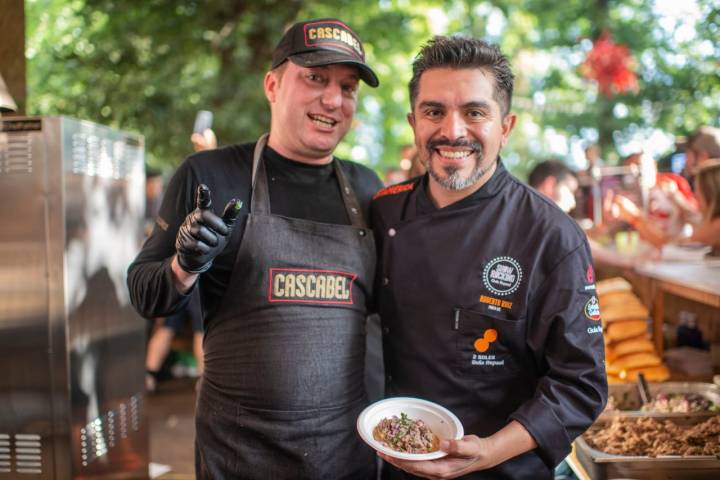 Roberto Ruiz nos hizo viajar con sus tapas hasta México... y sin salir de Galicia.