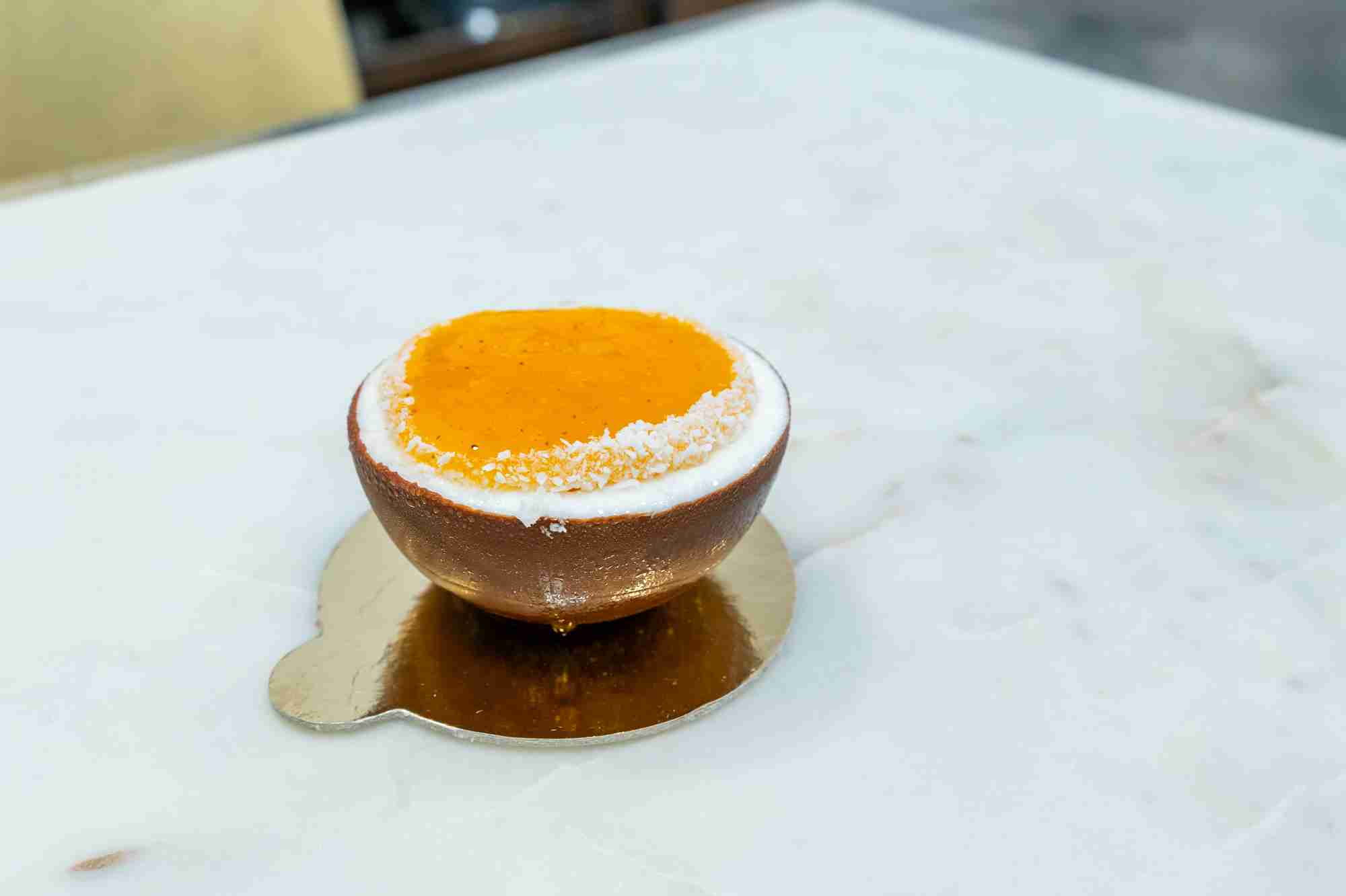 Postre Calypso.