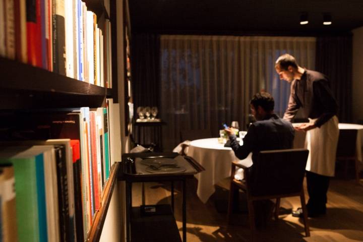 Restaurante 'Alma' (Pamplona) - Salón La Biblioteca