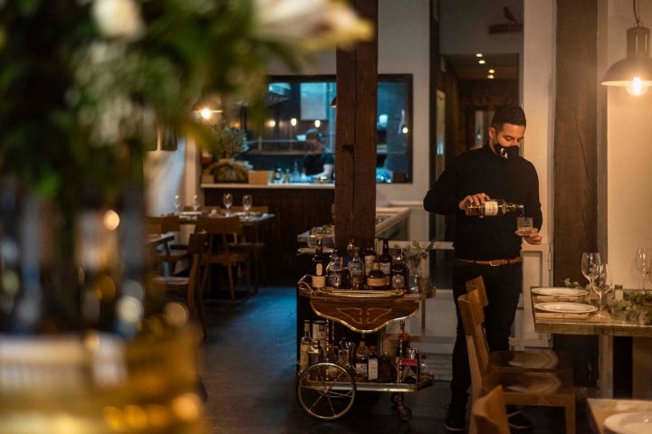 El restaurante se encuentra en el barrio madrileño de La Latina.