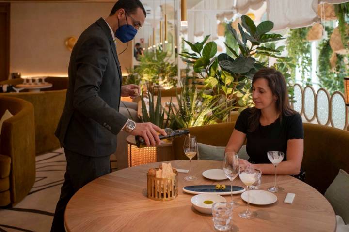 El espacio 'Gourmet', en la planta de arriba, es donde Hugo apuesta por una cocina más personal.