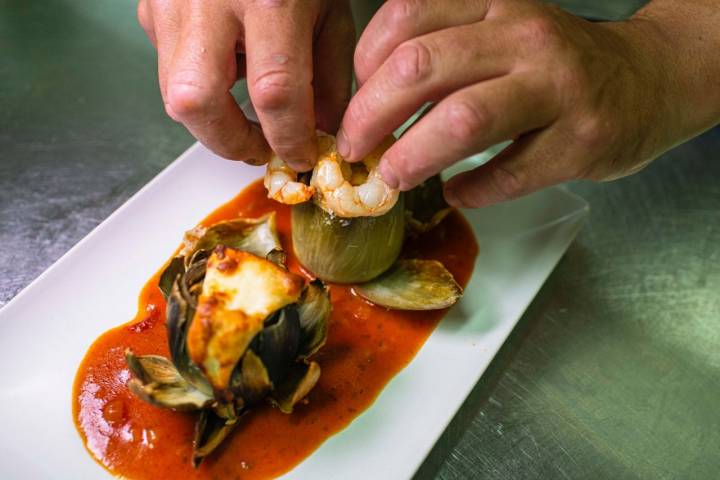 Restaurante 'Ca n'Alfredo': platos para mojar