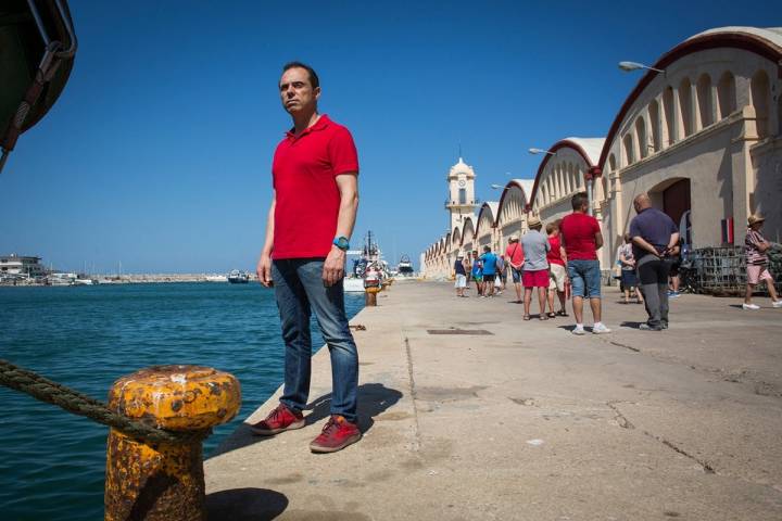 El chef acude él mismo al puerto a buscar el producto para su restaurante.