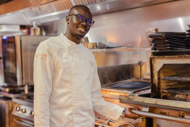 El chef Babacar Fall.