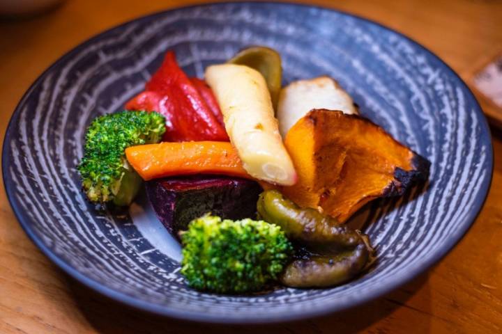 Restaurante 'La Vaquería' (Campello): verduras de la huerta