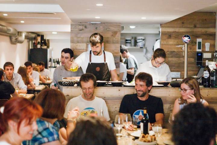 26/6/2019. Reus. Restaurante Ferrán Cerro. Carrer de Sant Joan, 22. Ambiente de la sala.  Foto de César Cid.