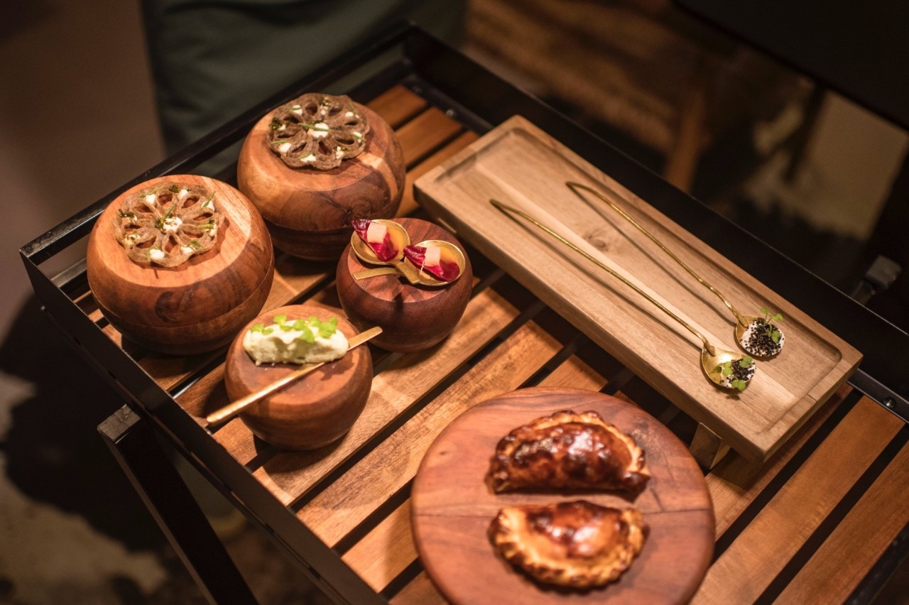 Snacks del restaurante Gurisa (Madrid).