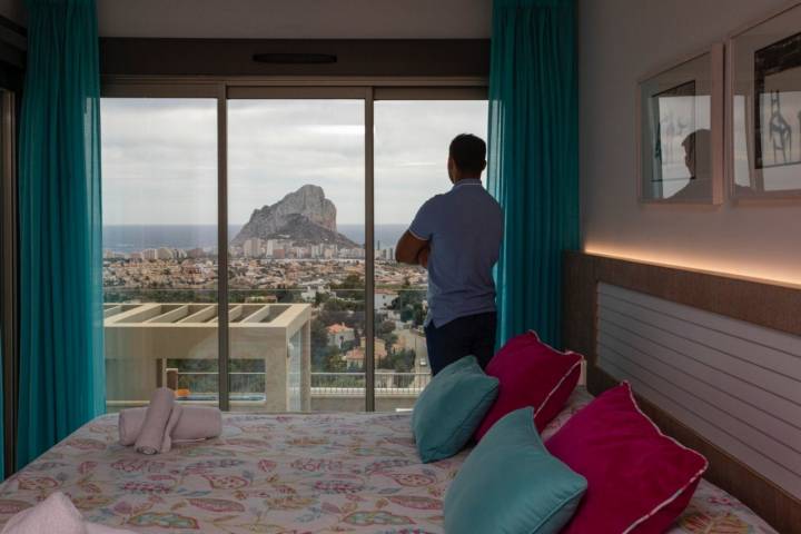 Restaurante 'Orobianco' (Calpe): vistas desde alojamiento