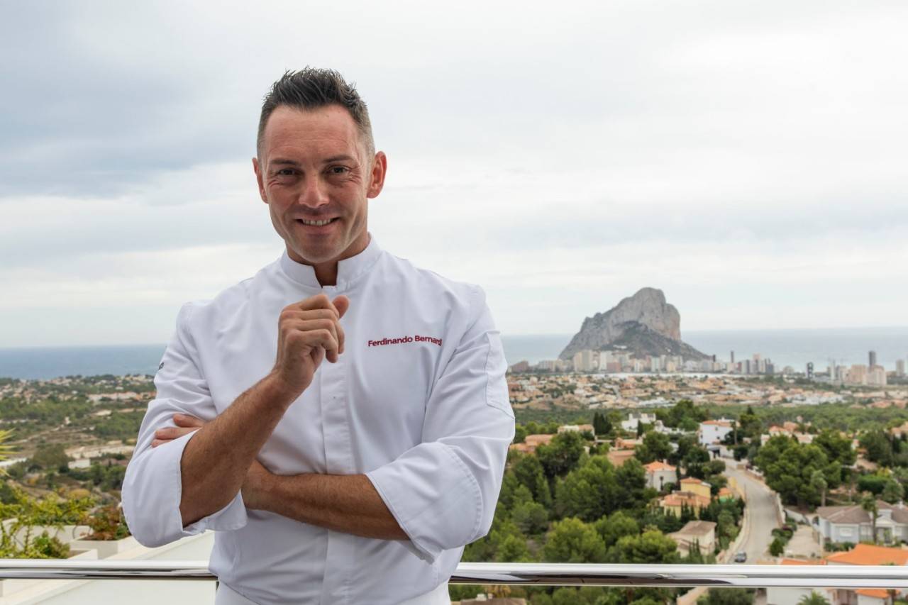 Restaurante 'Orobianco' (Calpe): el chef Ferdinando Bernardi