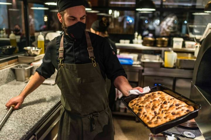 Restaurante 'Fokacha' (Madrid): una 'focaccia' de otro planeta.