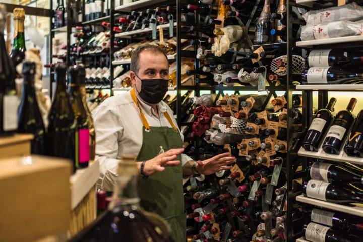 raul barroso en la bodega de las esparteras