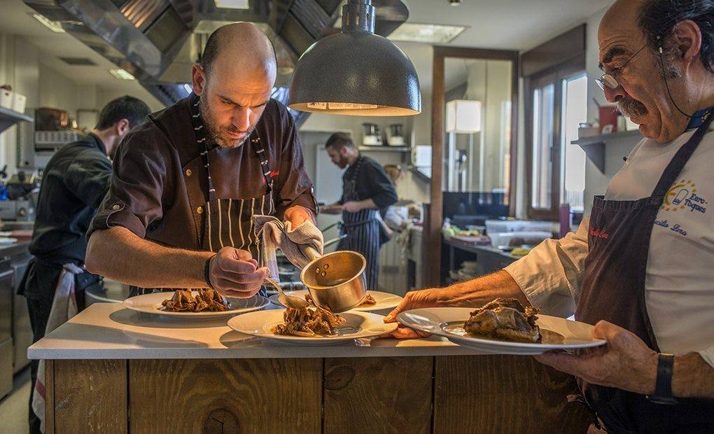 La sostenible cocina del palomar