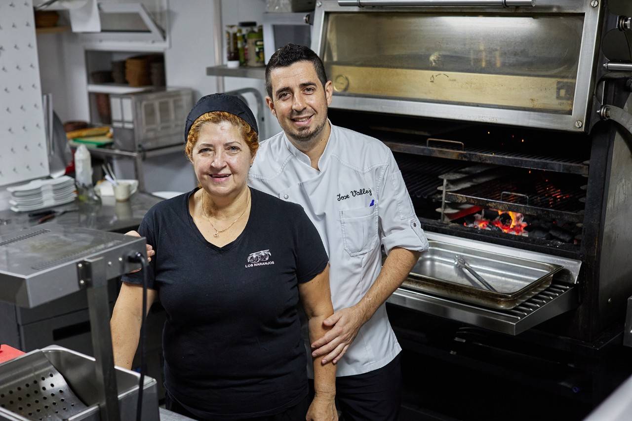 El Valle de Lecrín en la carta de un restaurante