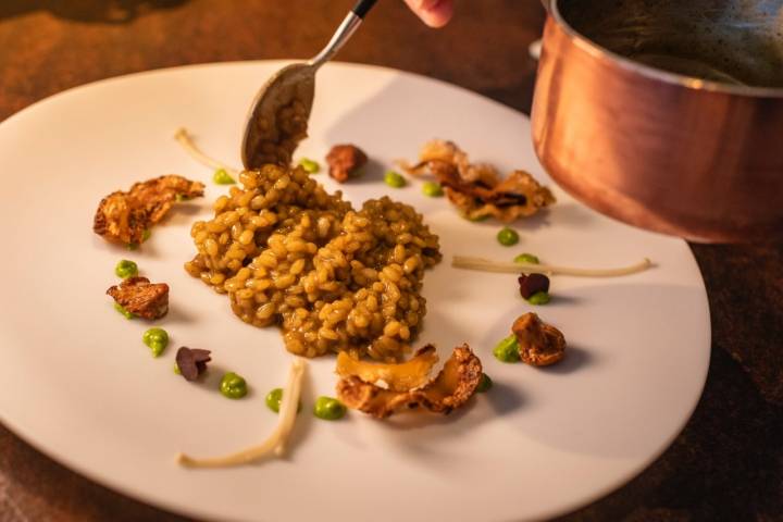 Plato de arroz del restaurante Magoga (Cartagena).