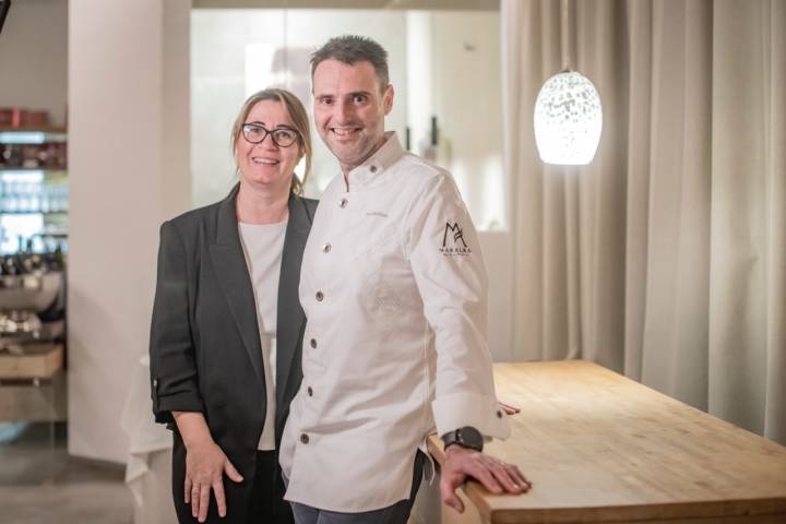 Restaurante Maralba. Fran Martínez y Cristina Díaz