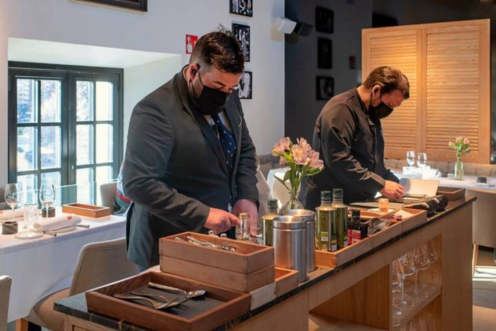 Restaurante 'Marcela Brasa' (León): los hermanos Giganto