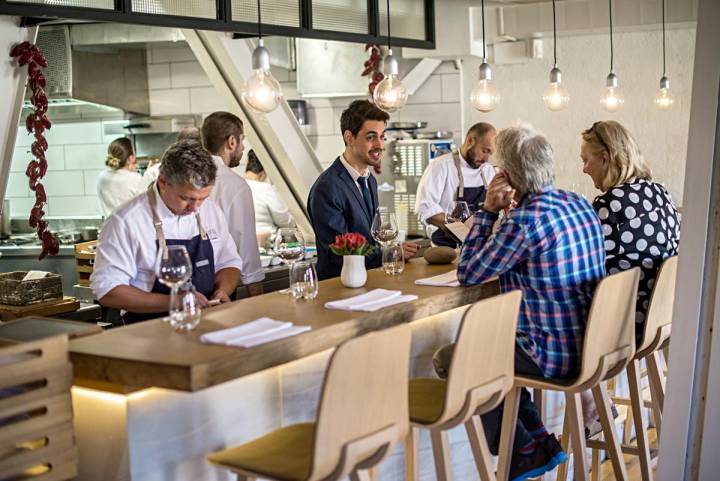 Restaurante MINA. Bilbao.