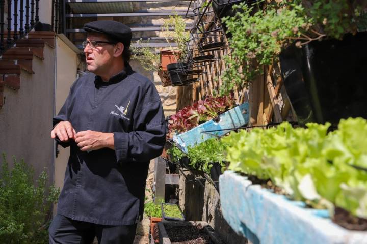 Rubén Trincado, chef del 'Mirador de Ulía'.