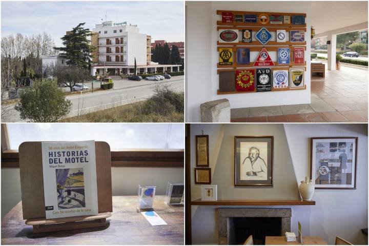 El 'Hotel Empordà', donde se encuentra el 'Motel' está a pie de la N-II desde 1961.