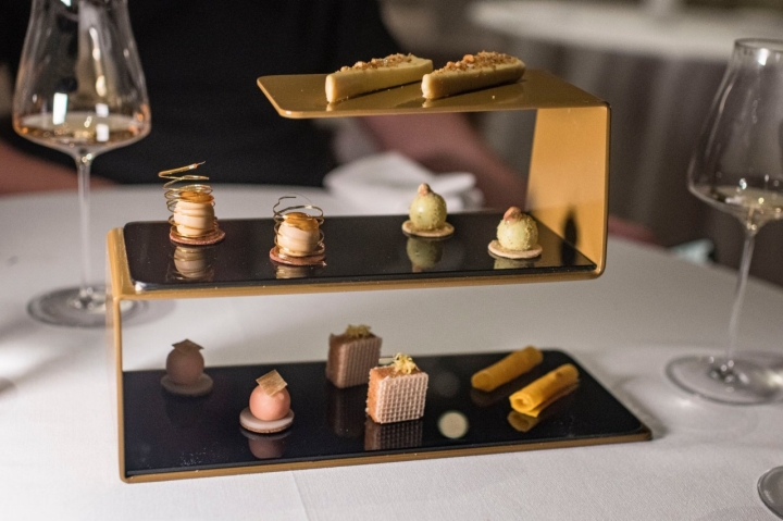 Petit fours del restaurante Nazario Cano.