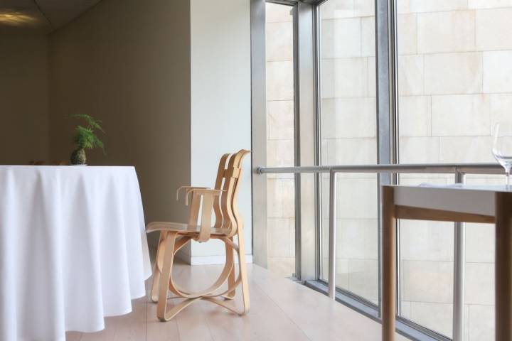 Interior del restaurante Nerua.