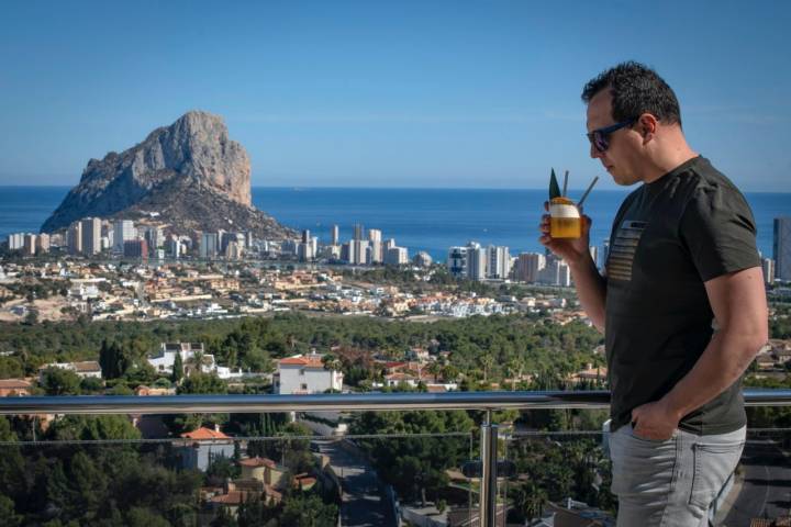 Azotea del restaurante 'Orobianco' (Calpe).