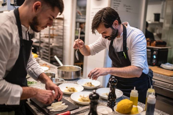 El chef tiene devoción por la cocina vegetal.