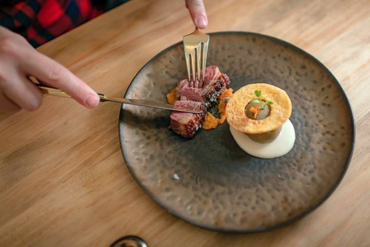 Restaurante 'Quimbaya' (Madrid): pato, mote de queso y guineo verde