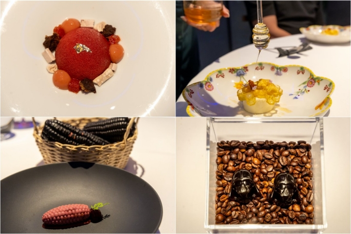 Postres del restaurante Sollo (Fuengirola, Málaga).
